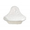 Jabonera de pared blanca med 15x10x11cm