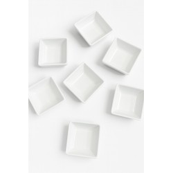 Dip en melamina blanca 7x7x2cm