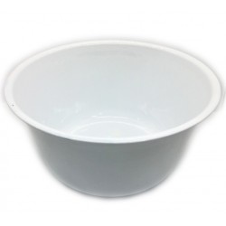 Ensaladera blanca diam 25x12cm