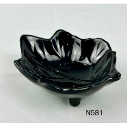 Dip hoja color negro 9,5x7cm