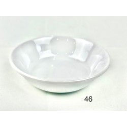 Bowl red.bco.diam.10cmx2,5cm
