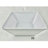 Ensaladera cuadrada bca.med.25x25x11xm