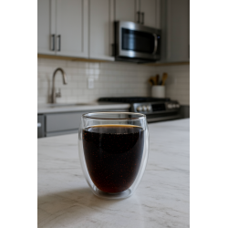 Vaso de vídrio doble...
