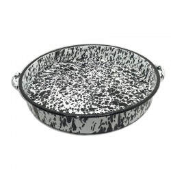 Fuente redonda salpicado...