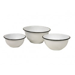 Bowl enlozado bco.borde...