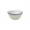 Bowl borde negro diam 20x9cm