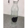 Botella vidrio 1 lt. Rotulo pizarra