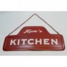 Cartel de metal KITCHEN