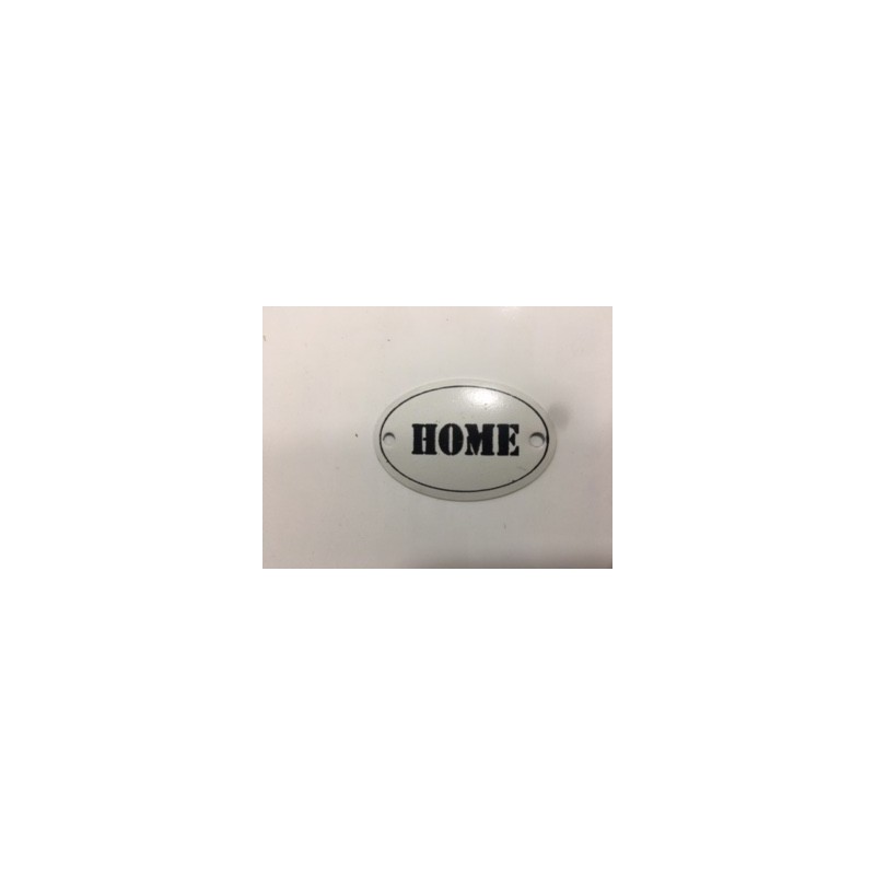 CARTEL ENLOZADO HOME 6 X 4 CM