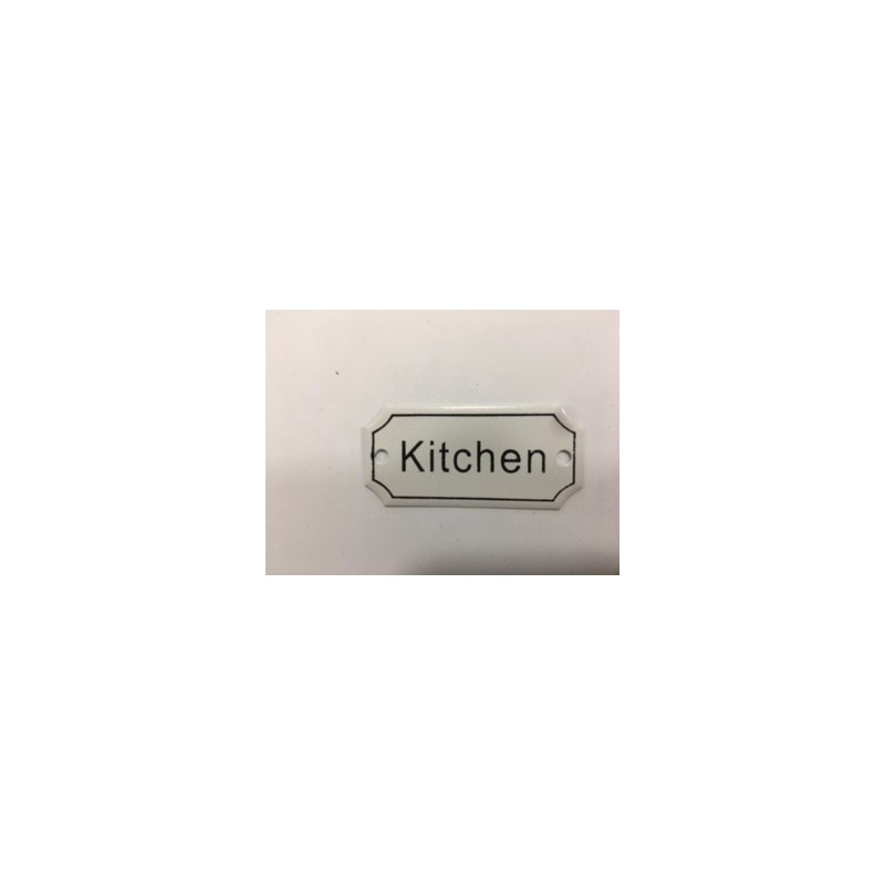 CARTEL KITCHEN ENLOZADO 7 X 3