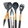 Set de utensilios de cocina con soporte 12 piezas.