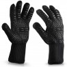 Guante p/alta temperay. Negro. x unidad  Ideal para manipular brasas y objetos calientes
