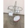 copy of Soporte cromado para platos y tazas