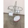 copy of Soporte cromado para platos y tazas