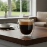 Vaso de vídrio doble pared80ML