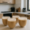Vaso de vídrio doble pared250ML