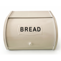 Panera de metal blanco med 30x25x17cm