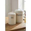 Set x 2 tarros de metal para pasta-te diam 13x19/diam11x15cm