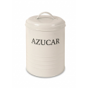 Set x 2 tarros de metal para yerba-azucar diam13x19/diam11x15cm