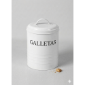 Set x 3 tarros de metal para galletas-harina -cafe diam16x24/13x19/11x15cm