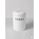 Tarro de metal para yerba...