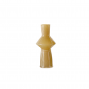 Florero de 30 cm de alto y 14 cm de base color crema