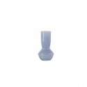 Florero de 22,5 de alto y 12 cm de base color celeste cielo