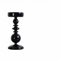 Candelabro de vidrio color...