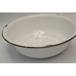 Palangana blanca diam 32 x10cm