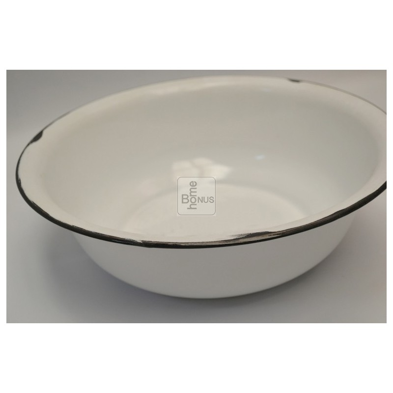 Palangana blanca diam 32 x10cm