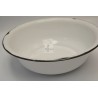 Palangana blanca diam 32 x10cm