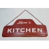 Cartel de metal KITCHEN