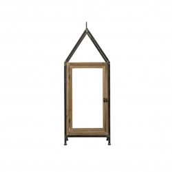 Fanal de metal y madera...