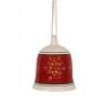 Campana de ceramica con LED. 9X9X11cm