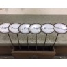 Tutor p/ maceta.metal set x 6 con leyendas