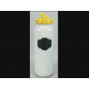 Tarro de ceramica blanco con tapa amarilla
