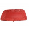 Plato de ceramica rectangular. 26x18x2