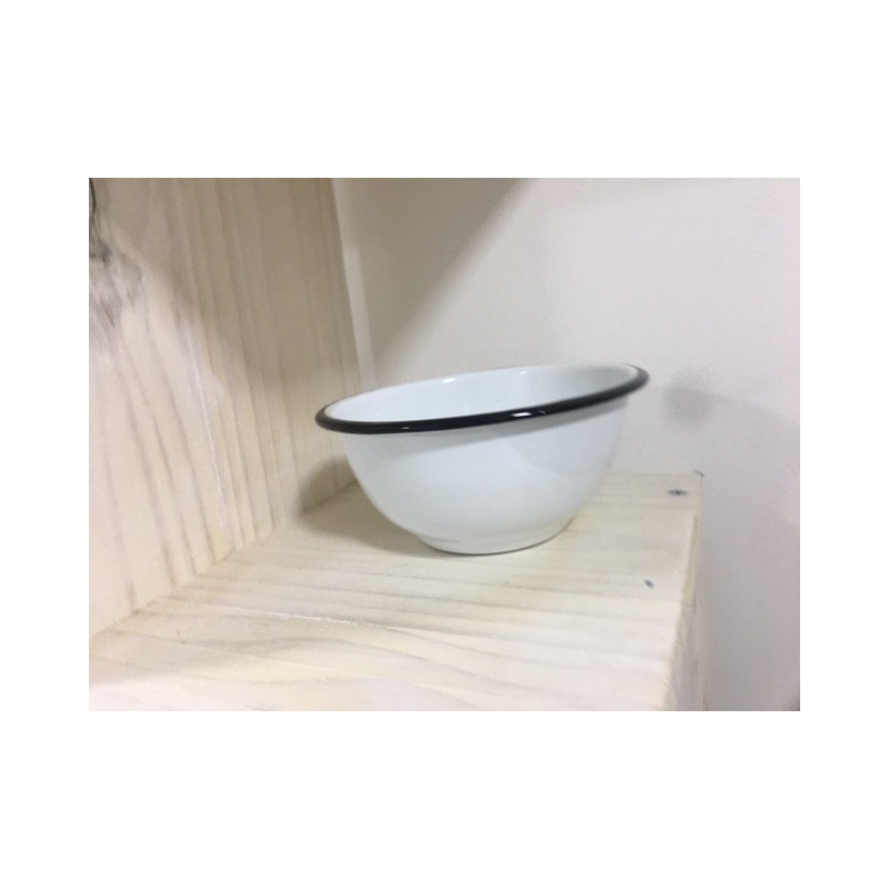 Bowl borde azul diam 13x6cm