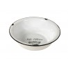 Palangana LE BAIN blanca diam 32x10cm