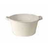 Balde de metal blanco diam 40x22cm