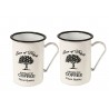 Set x 2 jarro mug diam 8x11,5cm
